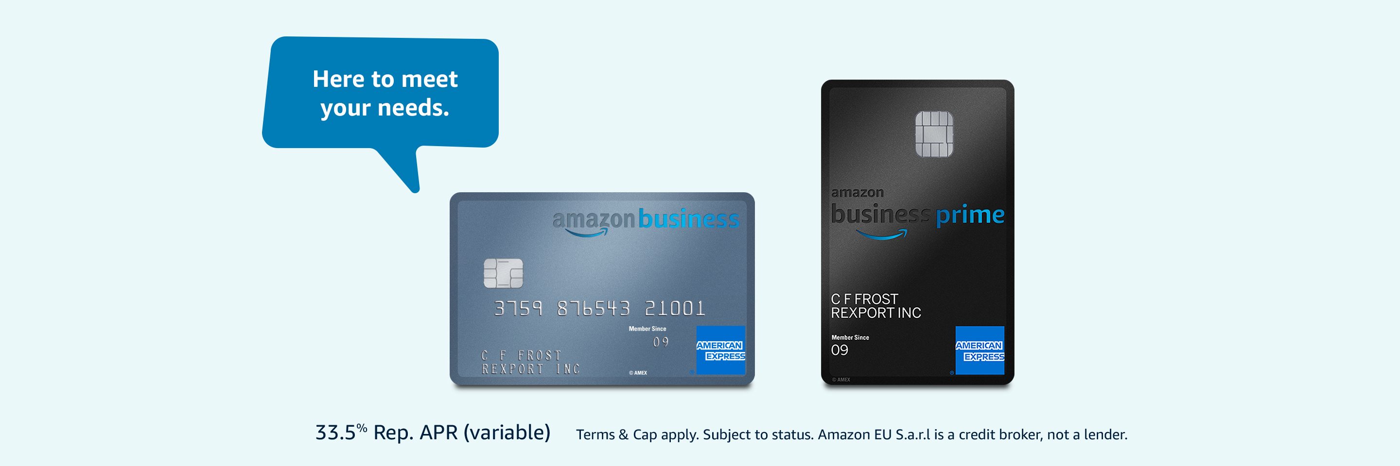 Amazon and American Express Credit Card